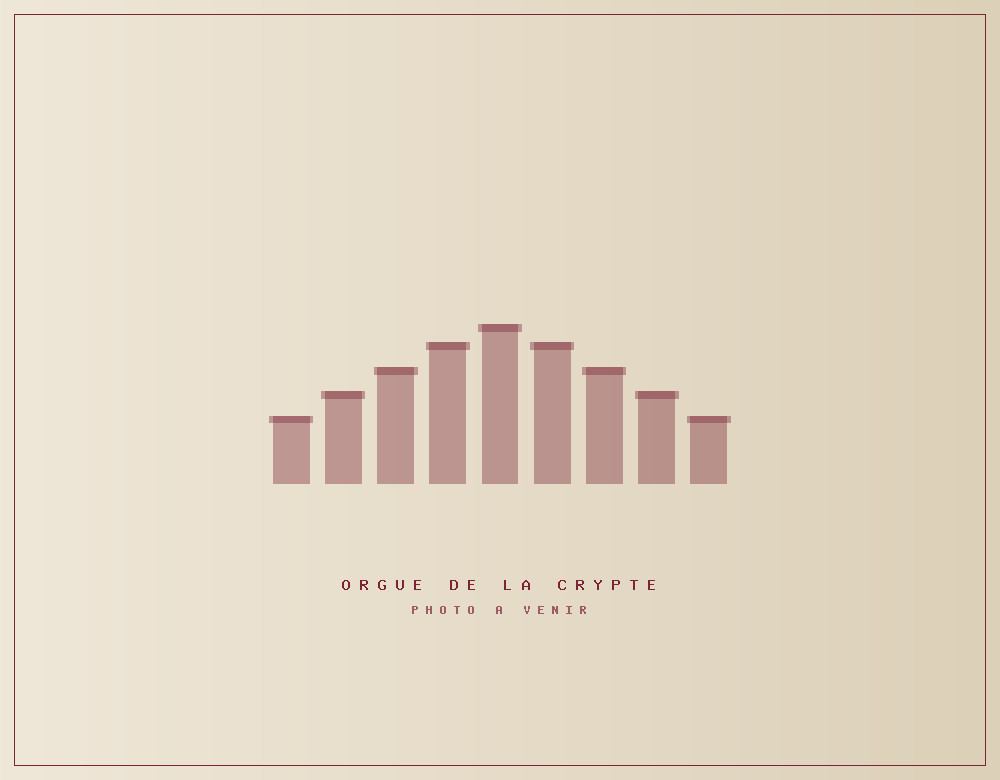 L'orgue de la crypte